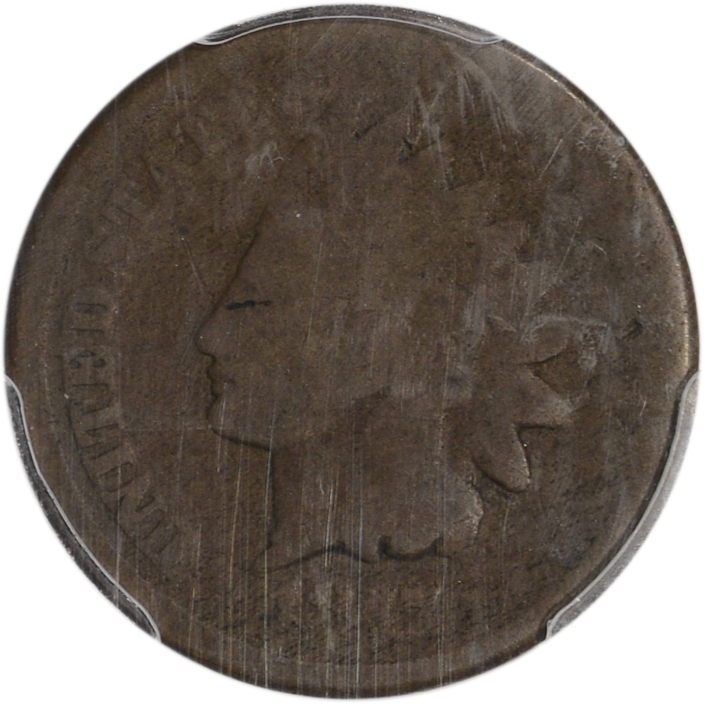 1877 US Indian Head Cent 1C - PCGS AG03