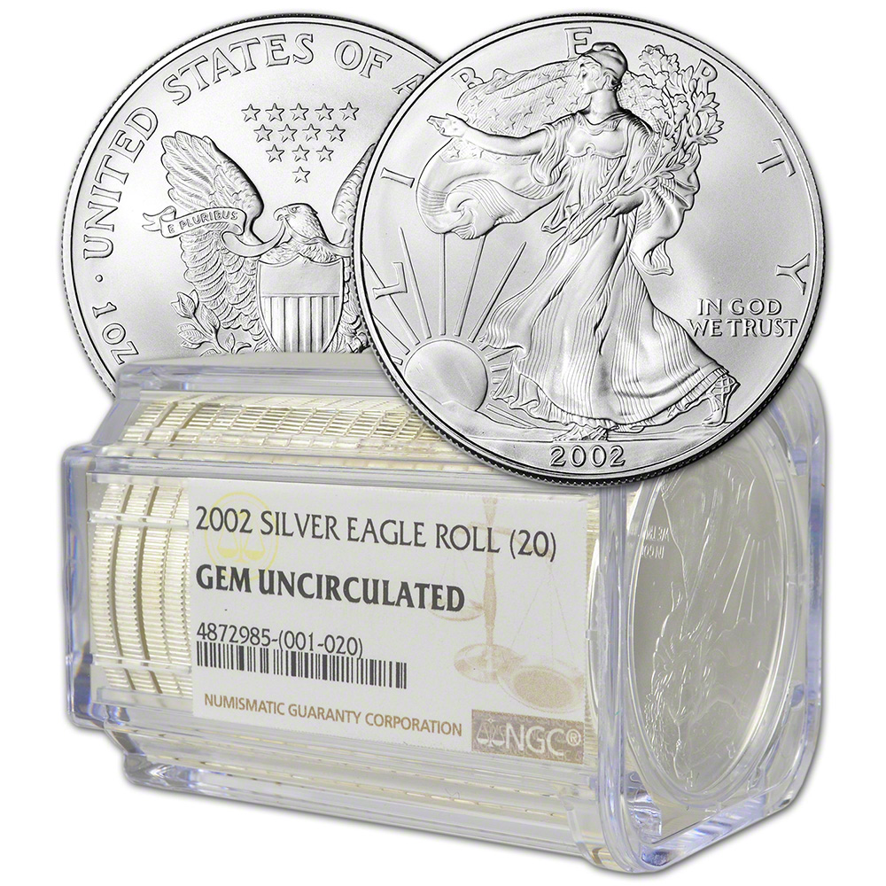 2007 AMERICAN SILVER EAGLE $1.00 NGC GEM UNCIRCULATED EARLY RELEASES