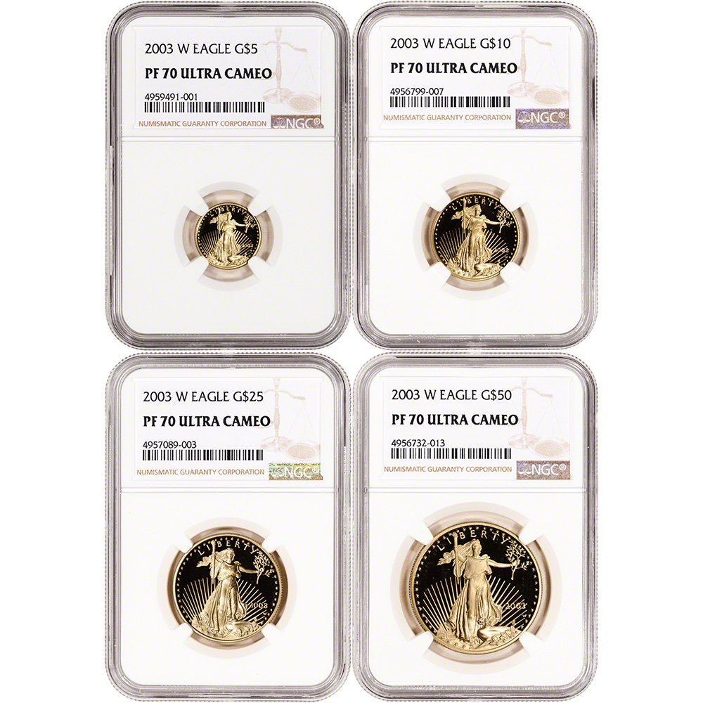 NGC PF70 UCAM 2003-W American Silver Eagle Proof