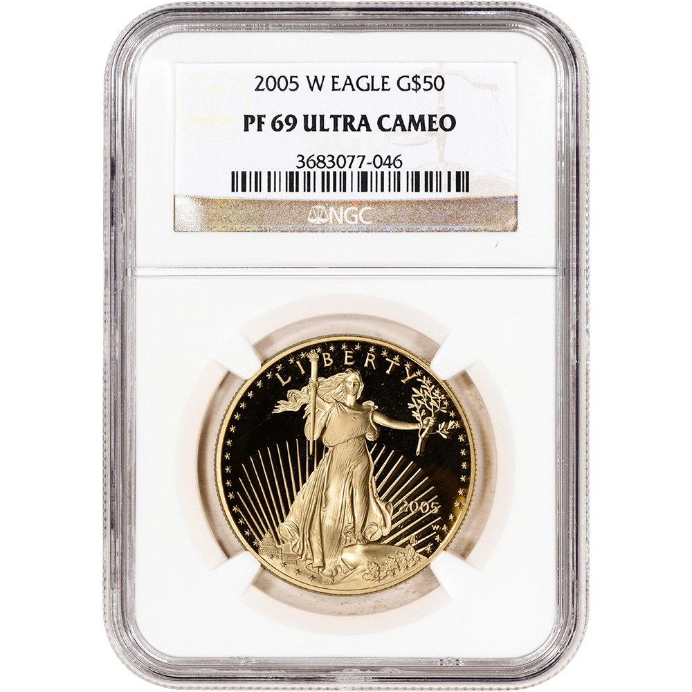 2011 W American Silver Eagle $1 PF69UCAM NGC