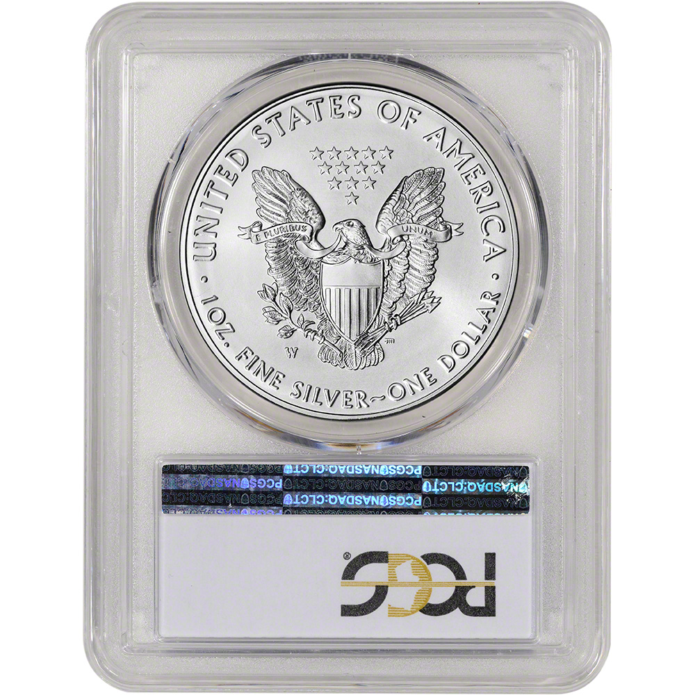 2016-W American Silver Eagle Burnished - PCGS SP70 | eBay