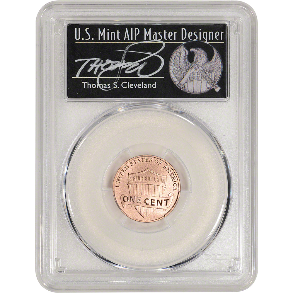 2017-S 1C Enhanced Set Shield Penny PCGS SP70RD First Day of Issue Denver ANA