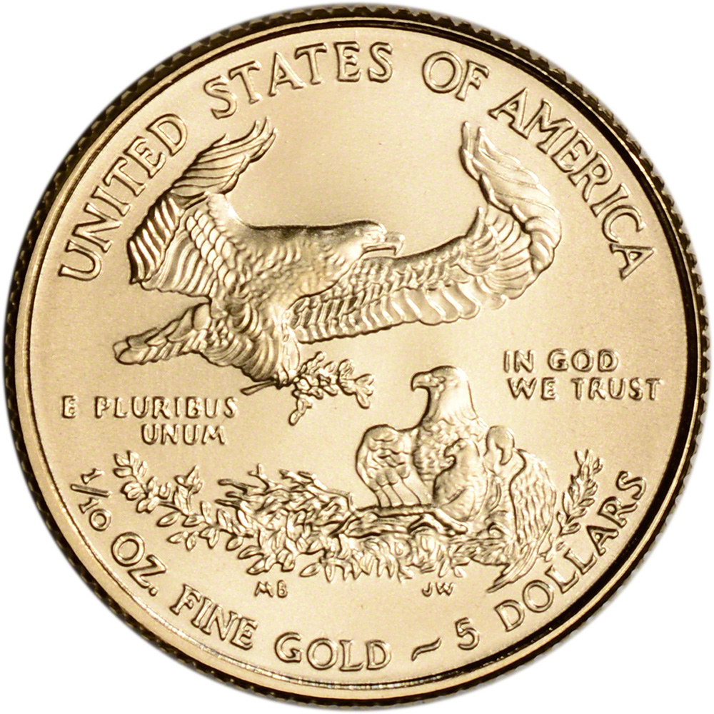 American Gold Eagle 1 10 Oz 5 Bu Three 3 Coins Ebay