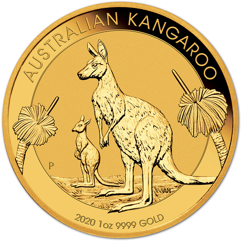 P Australia Gold Kangaroo 1 Oz 100 Bu Ebay