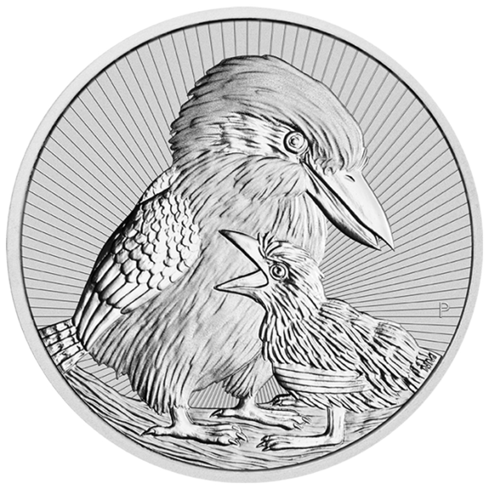 2020 P Australia Silver 2 oz Piedfort Next Generation Kookaburra $2 BU