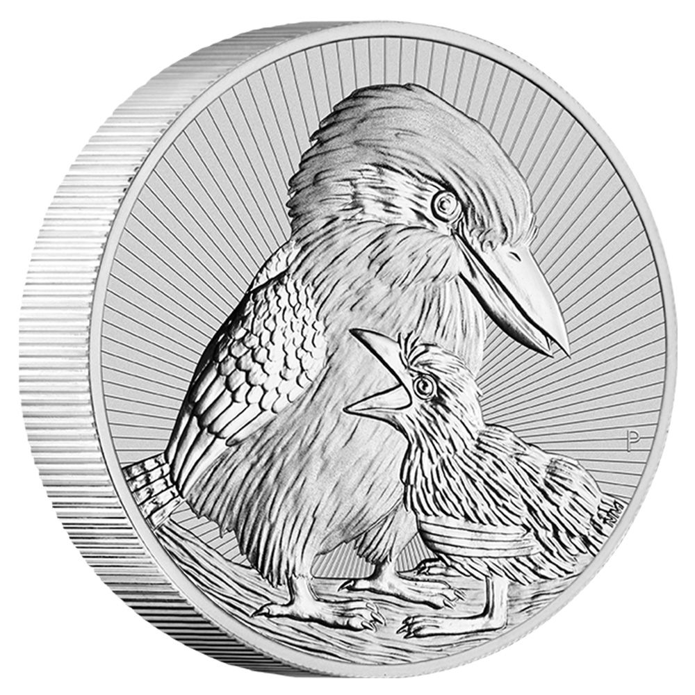 2020 P Australia Silver 2 oz Piedfort Next Generation Kookaburra $2 BU