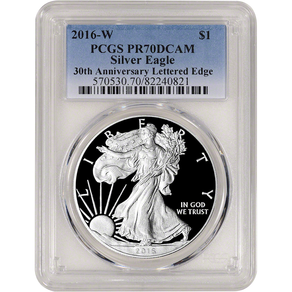 2016-w American Silver Eagle Proof - PCGS Pr70 DCAM | Compra online en eBay