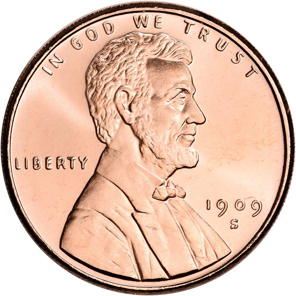 1 oz. Golden State Mint Copper Round Lincoln Wheat Cent .999 Fine Tube ...