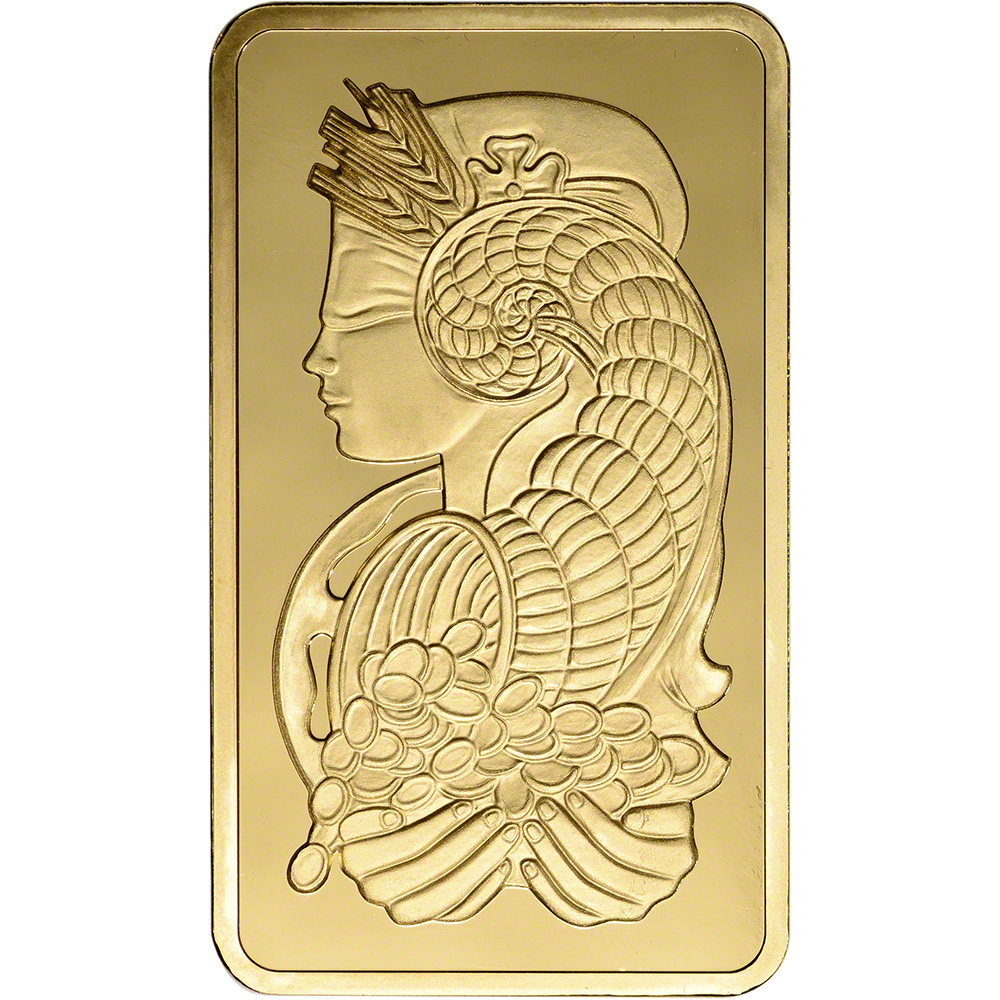 10 oz Gold Bar - PAMP Suisse - Fortuna - 999.9 Fine in Case with