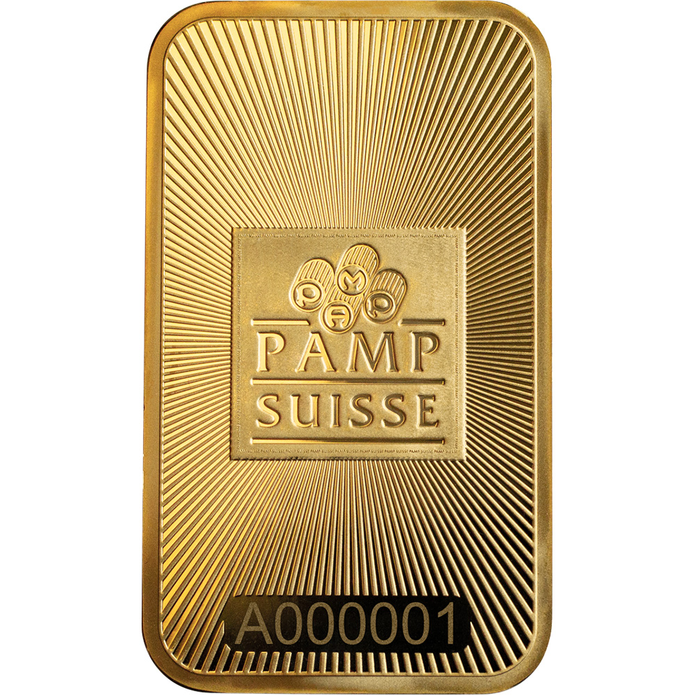 1 oz Gold Bar - PAMP Suisse - 999.9 Fine in Sealed Assay | eBay