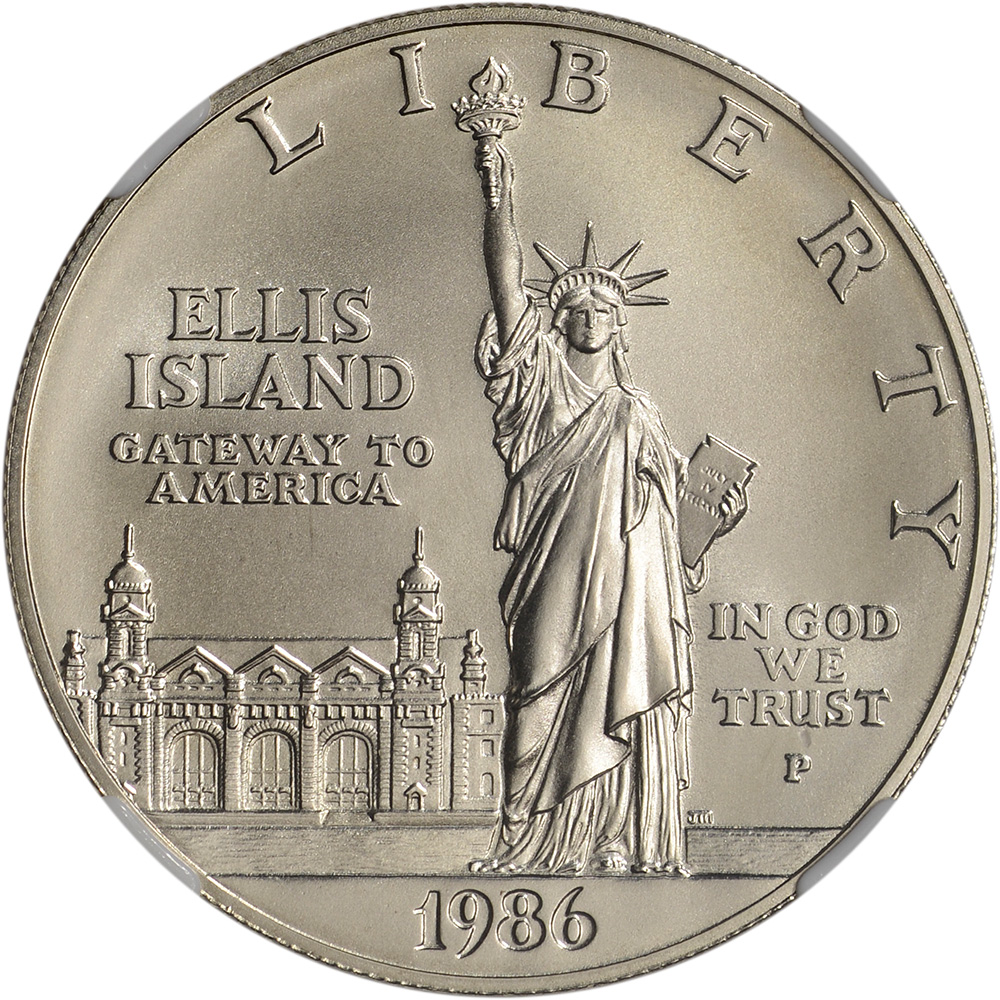 what is the value of 1986 us liberty coins