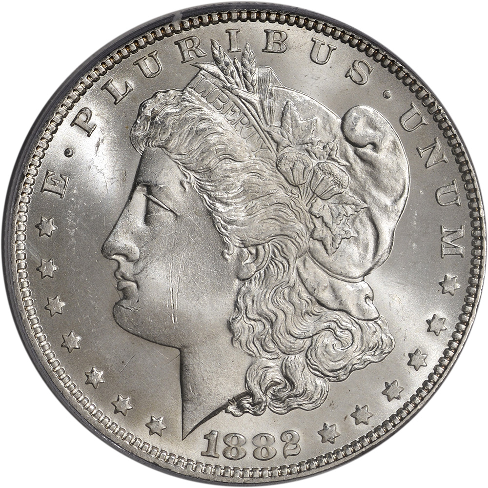1882 silver dollar value cc