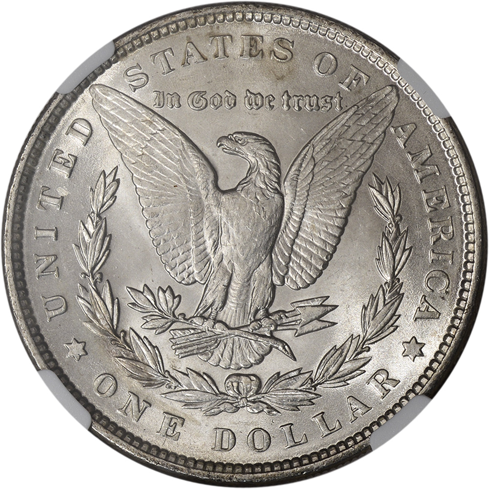 1889 US Morgan Silver Dollar $1 - NGC Brilliant Uncirculated | eBay
