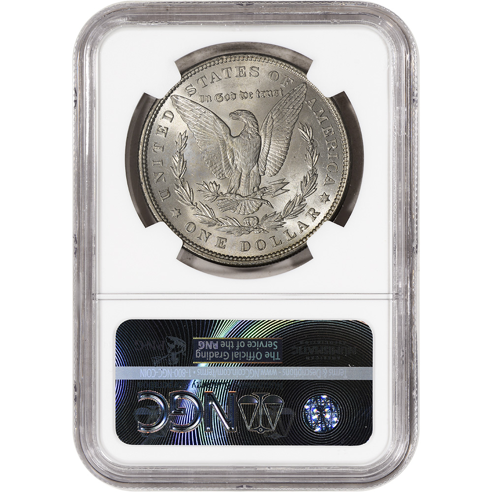 1890 US Morgan Silver Dollar $1 - NGC Brilliant Uncirculated | eBay