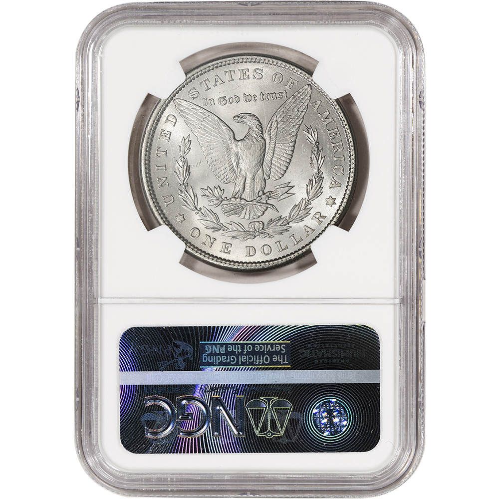 1896 US Morgan Silver Dollar $1 - NGC Brilliant Uncirculated | eBay
