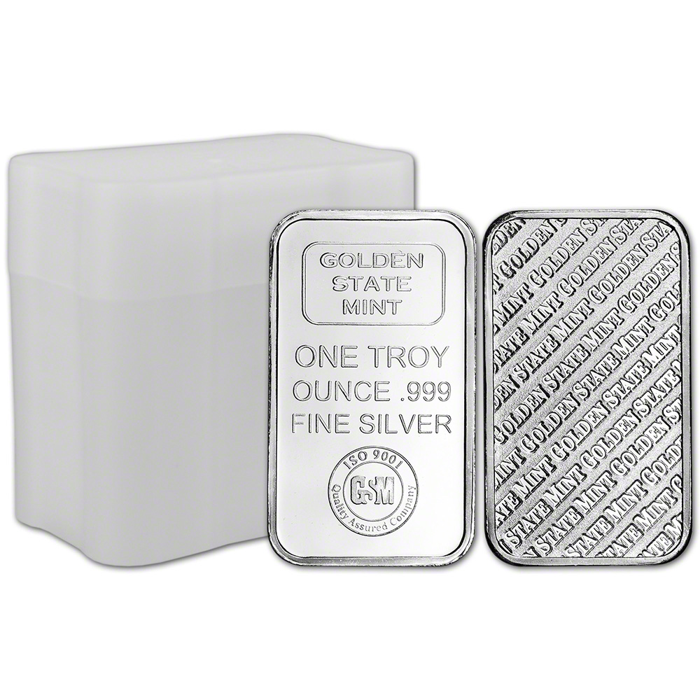 20pcs.アメリカン　シンバー999 20 x 1 oz .9999 Silver Bar - Scottsdale Mint VORTEX Silver Bullion