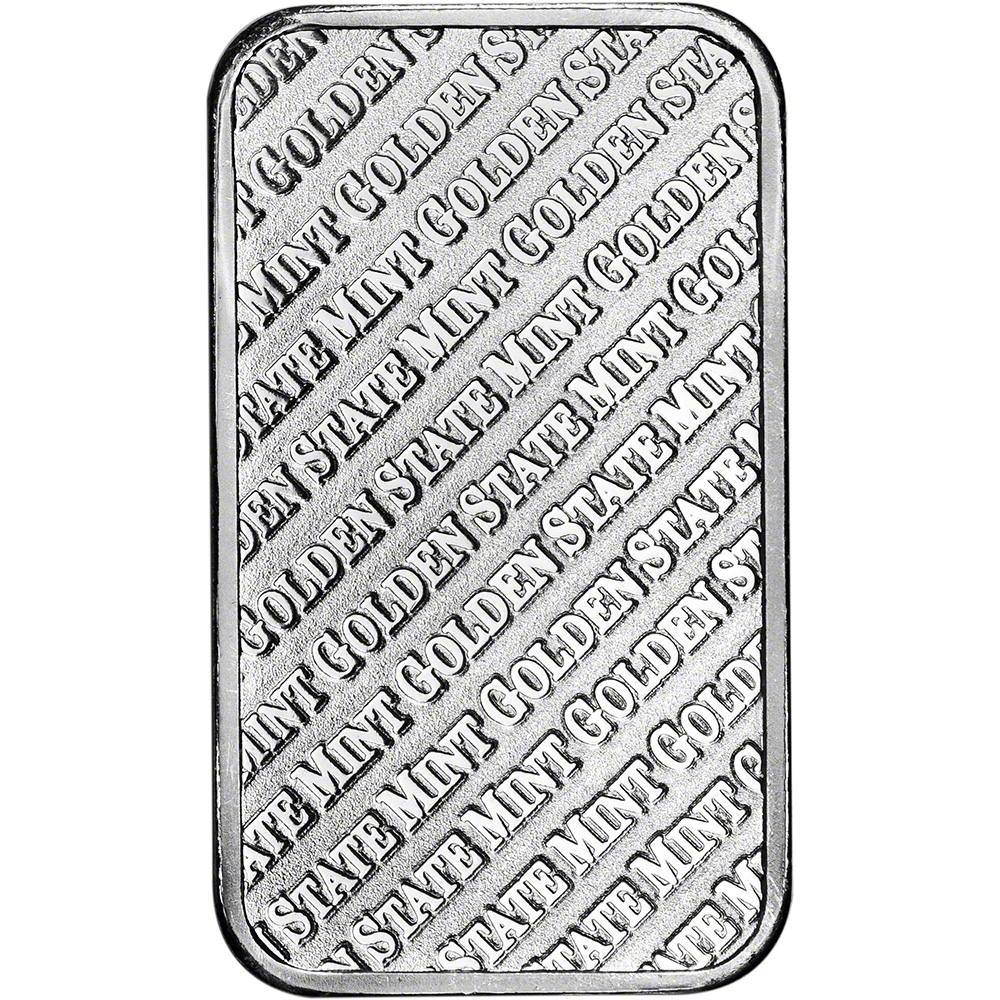 1 oz Golden State Mint Silver Bar .999 Fine Tube of 20 | eBay