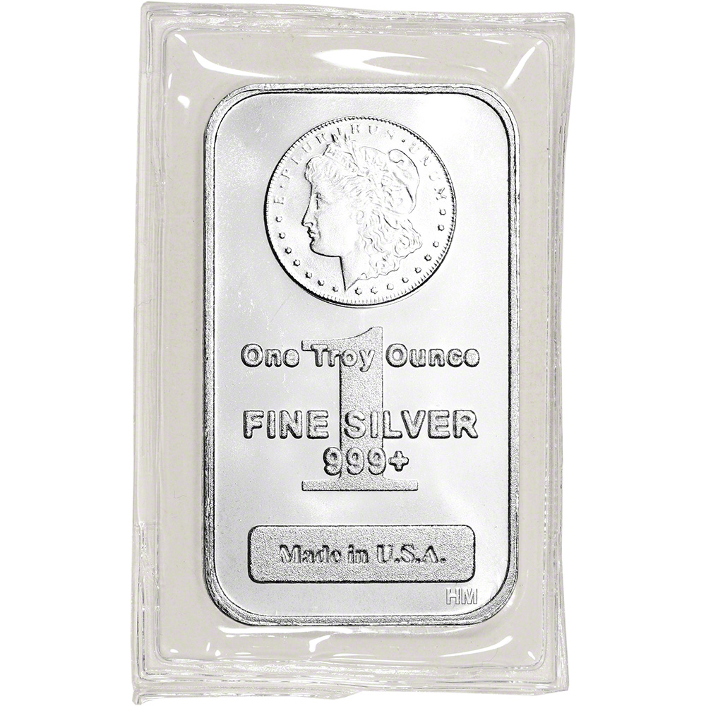 1 oz. Highland Mint Silver Bar - Morgan Dollar Design .999+ Fine | eBay