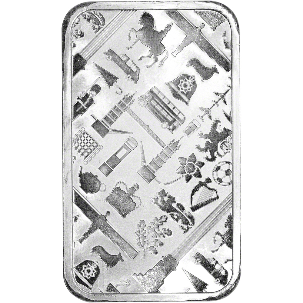 JBR 999　シルバー 5 Oz JBR Silver Bar