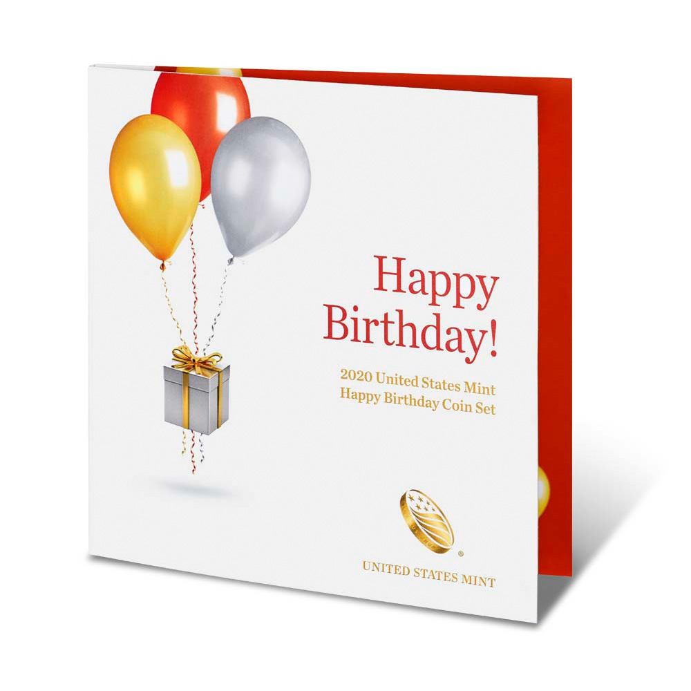 BIRTHDAY GIFT 5 COIN PROOF SET Official Issue 20RD 2020 S US MINT BIRTH SET