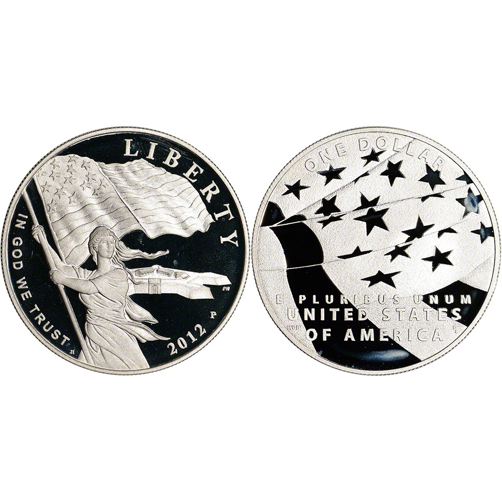 2012 star spangled banner two coin proof set
