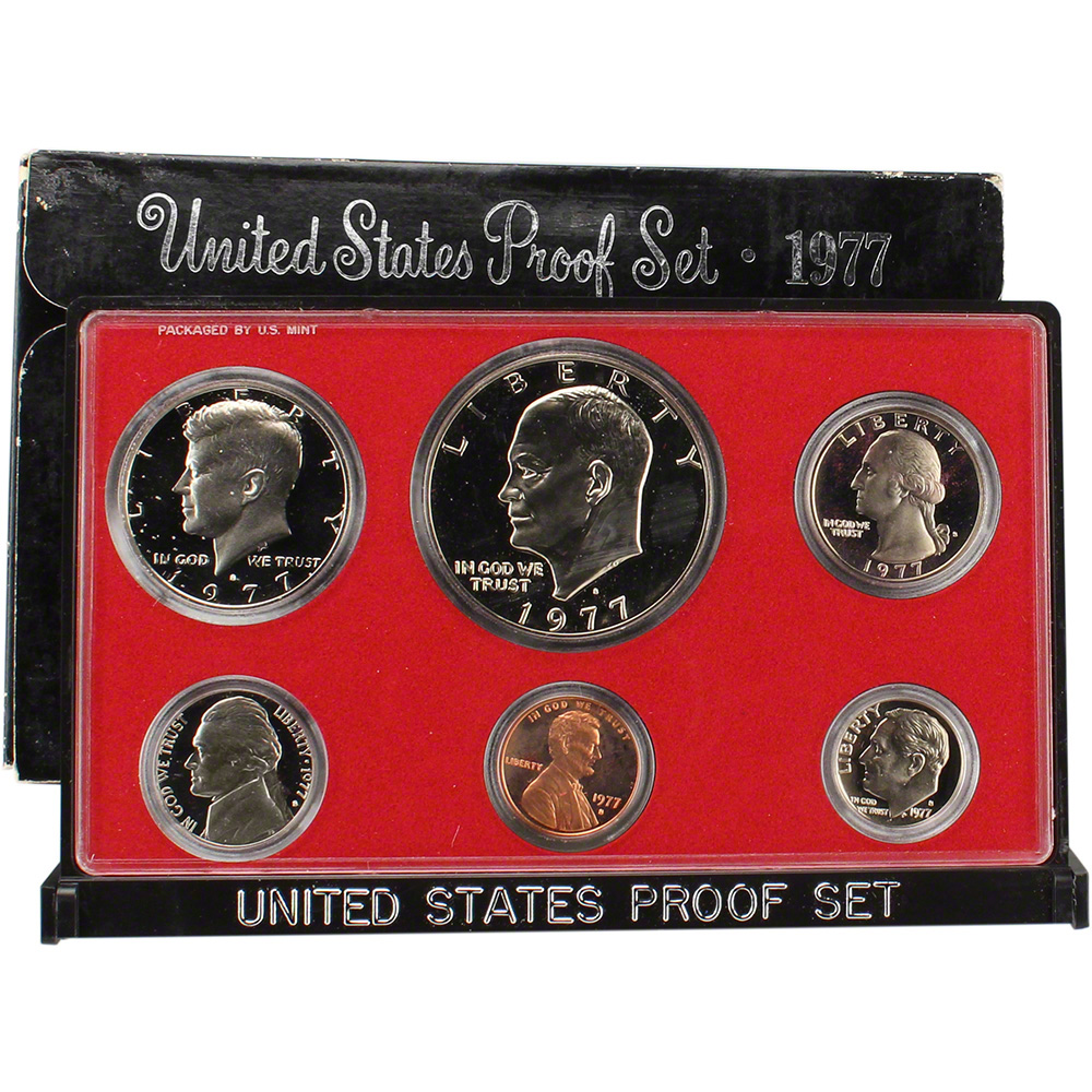 1977-s  U.S.Proof set Genuine complete and original as issued by US Mint.
