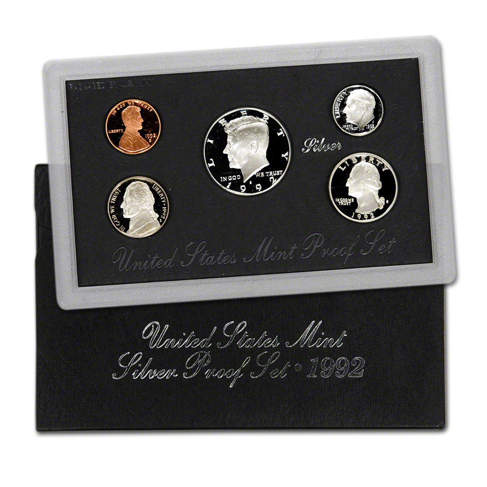 Exc 1992 Premier Silver Proof Set Free Shipping Condition
