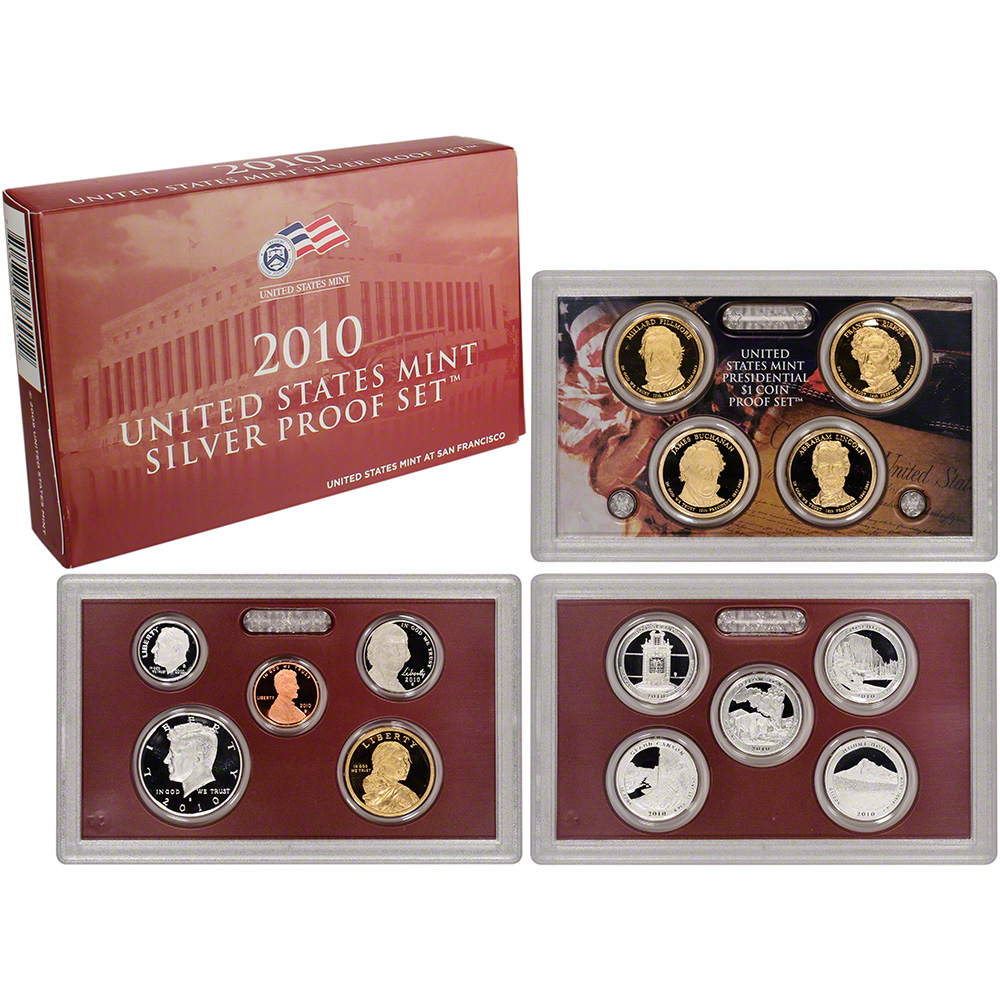 2007 UNITED STATES MINT SILVER PROOF SET SAN FRANCISCO MINT COA