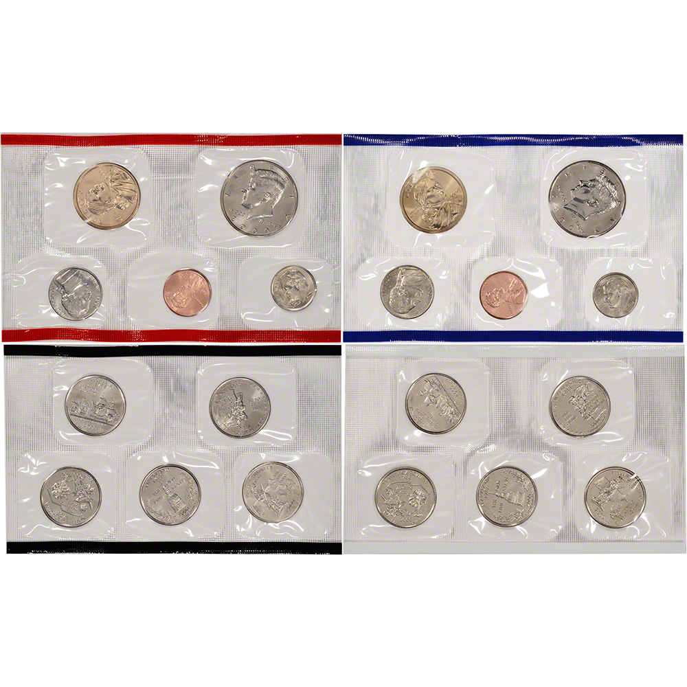 2000 United States Mint Uncirculated Coin Set U00