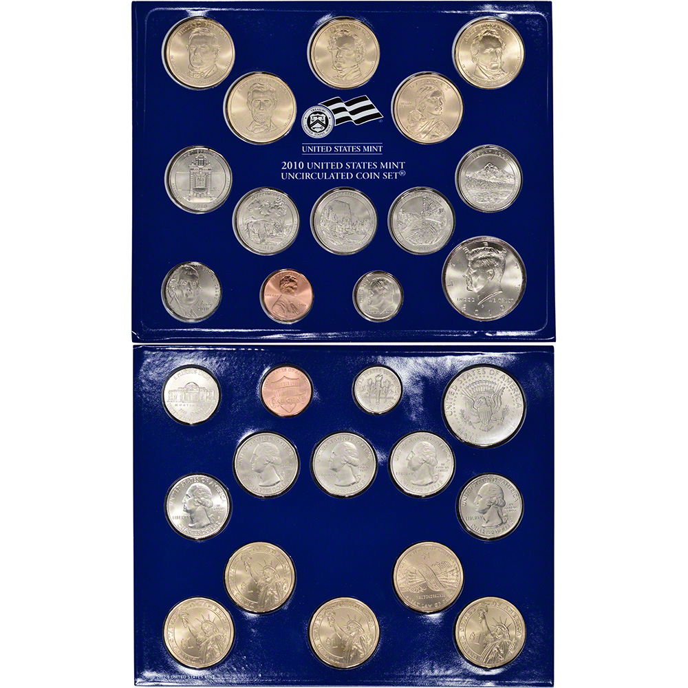 10 United States Mint Uncirculated Coin Set U10 Ebay