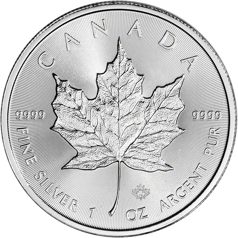 1 oz silver maple leaf price