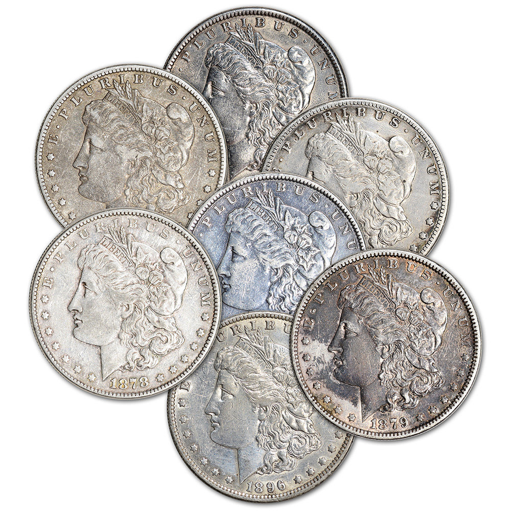 Morgan Silver Dollar Coin - Roll of 20 - Cull XF Details - Pre