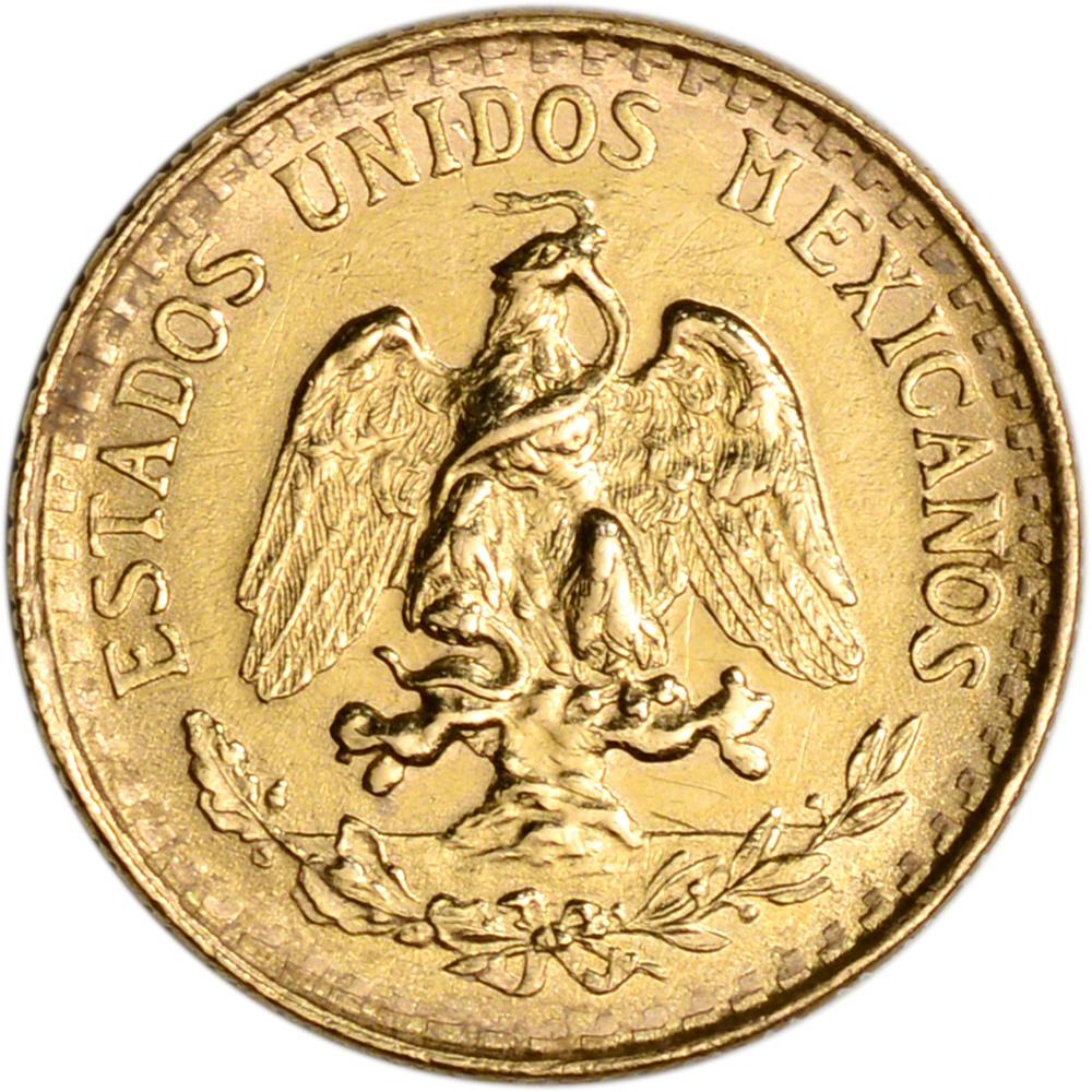 Mexico Gold 2 Pesos .0482 oz - XF/AU - Random Date | eBay