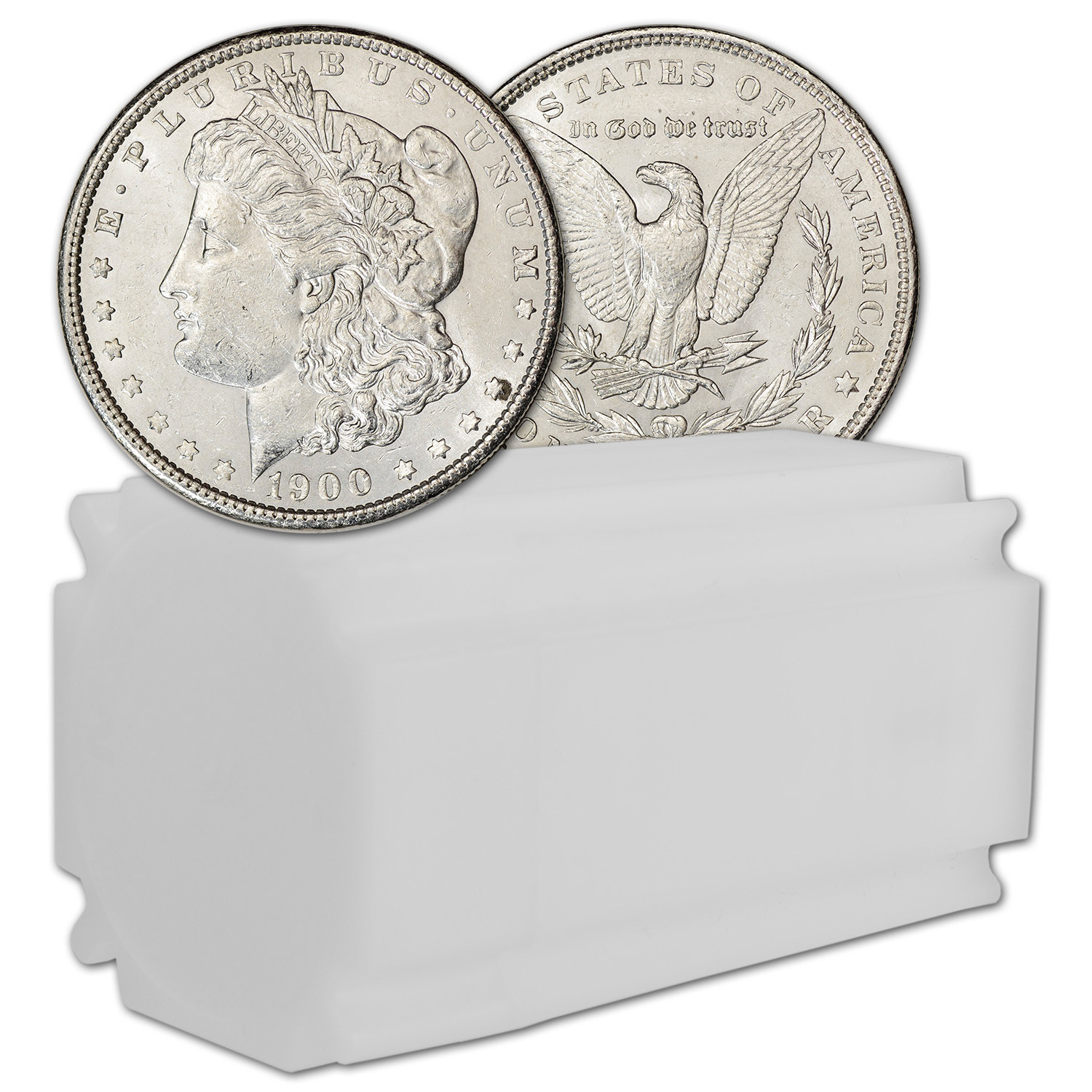 US Morgan Silver Dollar - Roll of 20 coins - AU - Pre 1921 Random Date |  eBay
