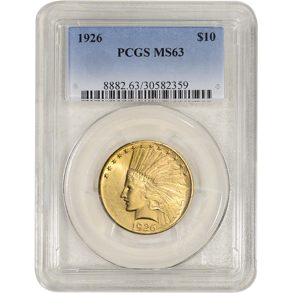 US Gold $10 Liberty Head Eagle NGC MS63 Random Date