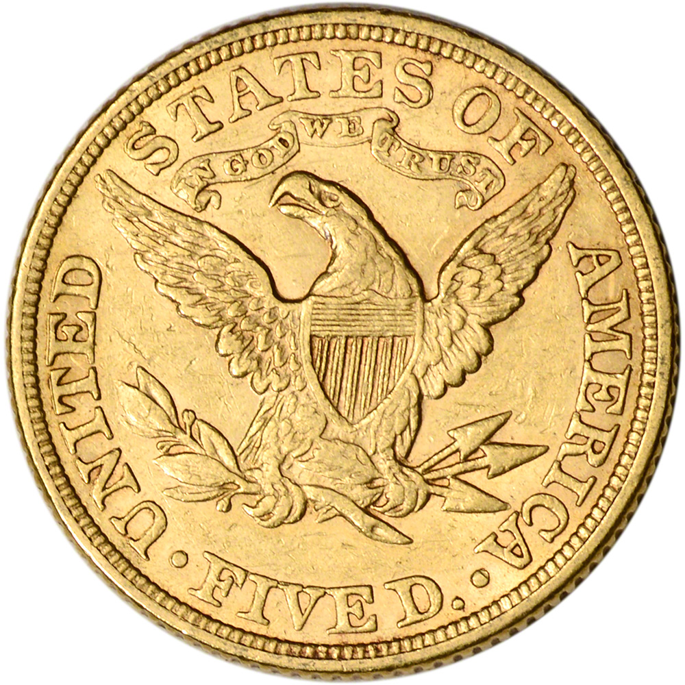 US Gold $5 Liberty Head Half Eagle – Extra Fine – Random Date US Gold $5 Liberty Head Half Eagle – Extra Fine – Random Date